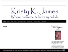 Tablet Screenshot of kristykjames.net